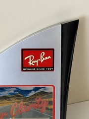 Ray Ban Sunglass Retail Counter 9×6 in Promotional Display RARE Hard To Find