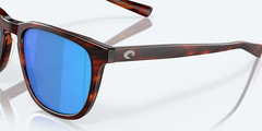 Costa Del Mar Sunglasses Sullivan Matte Tortoise Blue Mirror 580 Glass POLARIZED