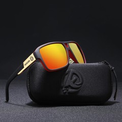 KDEAM 2-Pack Polarized Square Sports Sunglasses Men Women Driving Outdoor Use