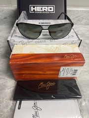 MAUI JIM | NEW | CASTLES | 728 – 2M | MATTE BLACK | NEUTRAL GREY