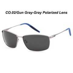 Costa Del Mar Turret Metal Gunmetal Frame/ Grey Polarized 580P Sunglasses