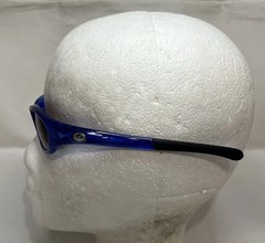 Vintage Dragon Alliance Rail Blue Made In USA Sunglasses Y2K 2000s Eyewear