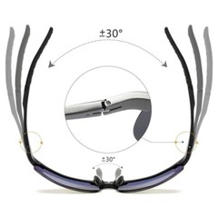 Aluminum HD Polarized Photochromic Sunglasses Men Sports Driving UV400 Glasses