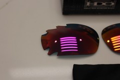 NEW GENUINE OAKLEY RACING JACKET/JAWBONE 30 YR POSITIVE +RED IRIDIUM LENSES
