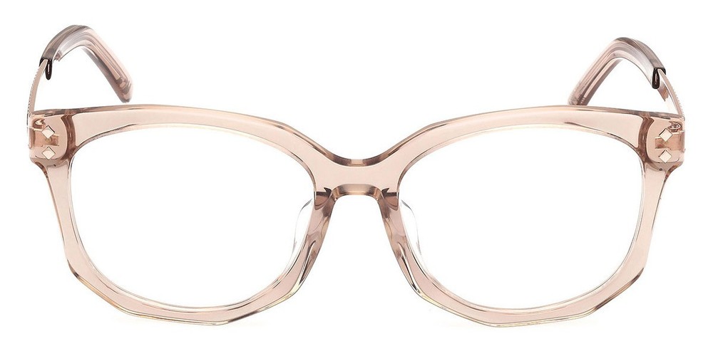 MCM MW5017-D 072 Clear Champagne Round Geometric Eyeglasses 54-17-140 RX