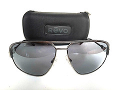 New REVO 1002 03 Stargazer 67mm Pilot Silver Men’s Sunglasses