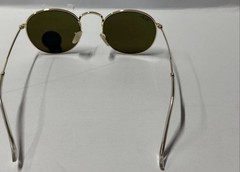 Sunglasses Ray-Ban RB3447 Blue Mirror lens Gold Frame Unisex