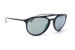 GIORGIO ARMANI AR8105 5042/6R SUNGLASSES BLACK MADE IN ITALY SIZE: 55-19-145