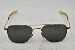 American Optical AO Original Pilot 52-20-140mm Gold Frames