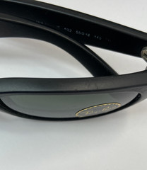 Ray-Ban Sunglasses RB 2132 New Wave 55/18 Temples 145mm Branded Case Black Matte