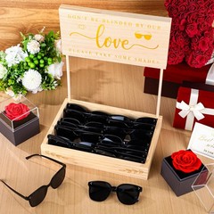 Tellegloww 50 Sets Wedding Favors for Guests – Sunglasses for Reception With …