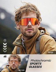 Gafas de Sol Deportivas Polarizadas UV400 para Ciclismo Correr Béisbol Pesca