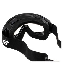 Eyewear Padded Fit Over Motorcycle Goggles 2 Pairs Anti-Fog Shatterproof Clea…