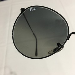 Ray-Ban RB3447-N 002/71 Sunglasses Round Metal 53-21-145 Black Italy