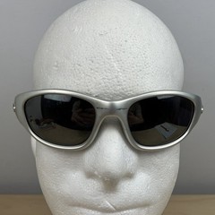 Vintage Oakley Ten X Silver Sunglasses Made In USA FRAMES ONLY