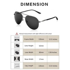 Sunglasses for Adult Polarized Driving Classic Shades UV 400 Protection