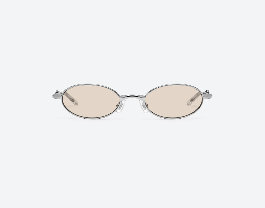 NEW Gentle Monster KARINA Veggie Collection Radi 02(BR) Silver Brown Authentic