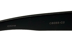 Coleman Sunglasses Matte Black Frame Blue Lens C6055-C2 Gorpcore