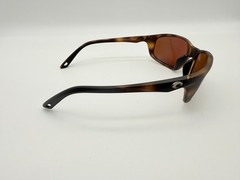 NEW Costa Del Mar BRINE II Polarized Sunglasses Matte Tortoise/Green Mirror 580P