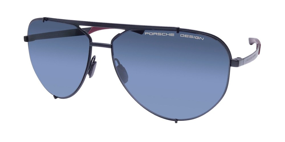 NEW PORSCHE DESIGN P8920 SUNGLASSES MENS ITALY A 63-14-145 METAL & PLASTIC BLACK