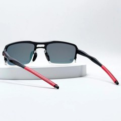 Oakley OO9266 Triggerman Matte Black Sunglasses Ruby Lens New