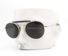 Dolce Gabbana Sunglasses DG 2295 05/87 Polished Silver Black with Case