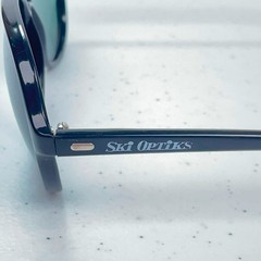 France Depose Sunglasses Vintage Nylon Ski Optics Black Square FRAMES ONLY 093