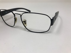 Ray-Ban Mens Aviator Sunglass Frame Italy RB3427 002 58-16mm Black Polish XR78