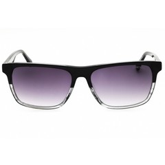 Kenneth Cole New York Men’s Sunglasses Black/Crystal Square Frame KC00040 03B