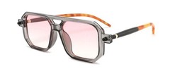 Sunglasses Fashion Designer Flat Top Square Retro Business Men Fancy Shades 2026