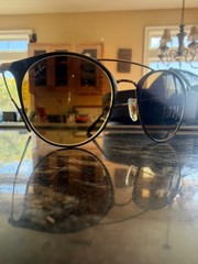 RAY-BAN Sunglasses RB 3546 9009/85 52-20 Brown & Gold Frame w/Brown Gradient
