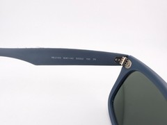 Ray-Ban Sunglasses, Wayfarer RB 2140 6061/40 3N Matte Blue, 50-22-150, Italy