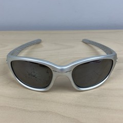 Vintage Oakley Ten X Silver Sunglasses Made In USA FRAMES ONLY