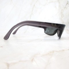 Ray-Ban Sunglasses Frame Unisex Adults Matte Black Plastic Full Rim Wrap