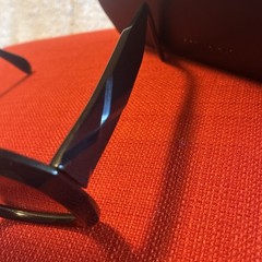 Vintage Frames (VF) Company Geometric Oversized, Black Acetate XXL