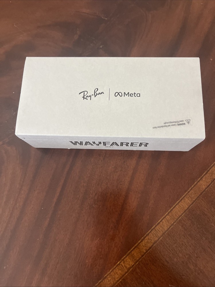 NEW Ray-Ban Meta Wayfarer Gen 2 RW4012 Shiny Black G15 Green 50mm Smart Glasses