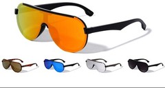 Sunglasses Men Women Silver Mirror Lens Fashion Style Fishing Beach Wear Fancy