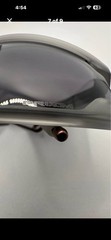 Oakley OO9237-1339 Men’s Shield Sunglasses Gray Frame AUTHENTIC and LEGIT 133mm