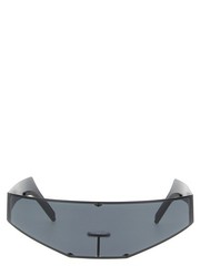 Rick Owens Black Stainless Steel Sunglasses 100% Authentic