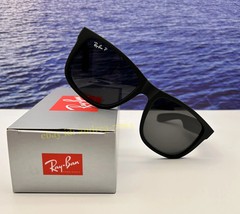 Ray-Ban RB4165 Justin Polarized Sunglasses Matte Black/Grey 100% UV 54mm Classic
