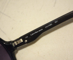 Calvin Klein Jeans CKJ708S 001 Sunglasses 58mm 16 135❗️SCRATCHES❗️