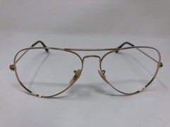 Ray Ban Sunglasses RB3025 001 Gold Large Metal Aviator 58-14-135 58mm ITALY O880