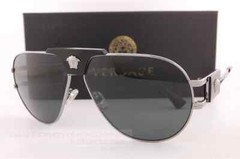 VERASACE | NEW 2252 | 2252 1001 – 87 | 63 | GUNMETAL | DARK GREY | NON POLARIZED