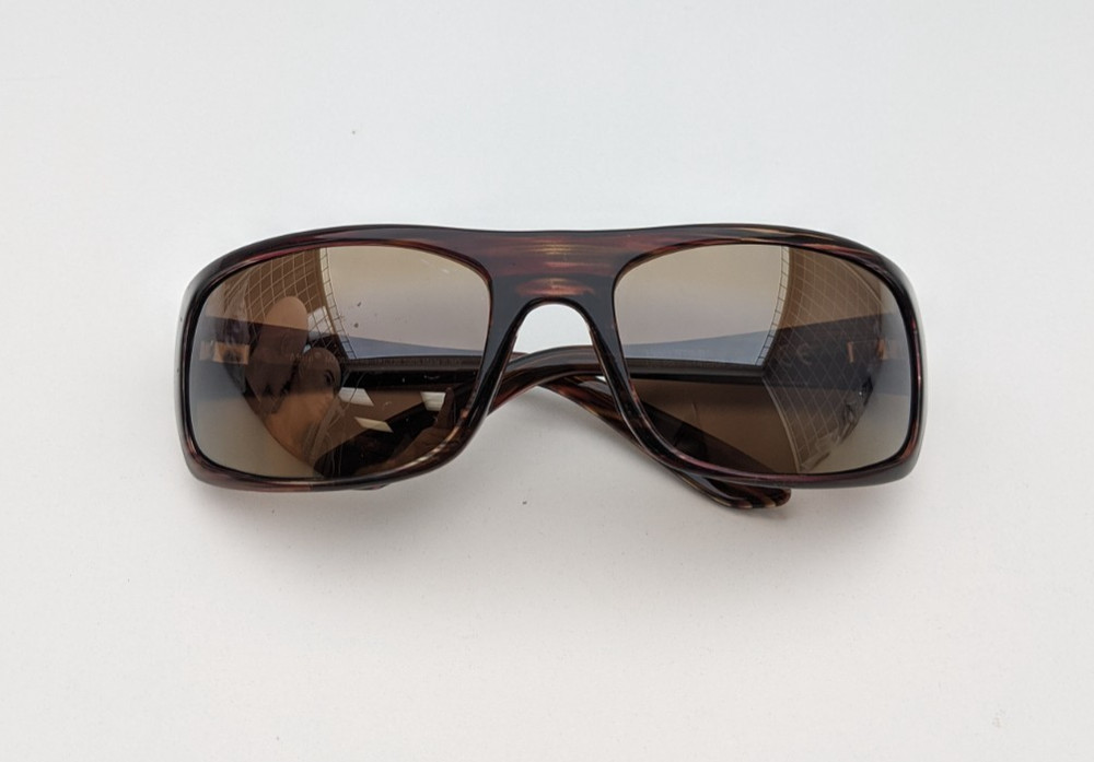 🕶️Made in Italy! Maui Jim MJ202-10 Peahi Sunglasses 65/19 120 /EUC311🕶️