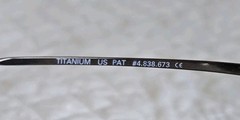 RARE Maui Jim MJ-SPORT MJ-502-02 PURE TITANIUM Frames/Rimless Lenses