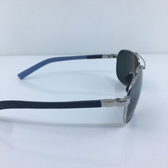 NEW MAUI JIM GUARDRAILS MJ 327-17 Shiny Silver with Neutral Grey Polarized JAPAN