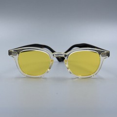 Vintage style yellow sunglasses Men yellow glasses Johnny Depp glasses UV400