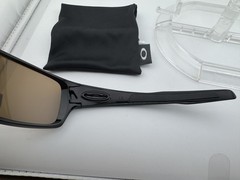 OAKLEY TURBINE ROTOR BLACK W/ TUNGSTEN IRIDIUM POLARIZED SUNGLASSES OO9307-06