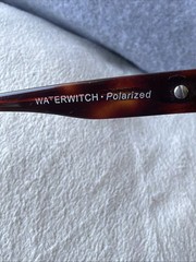 Smith Optics Waterwitch Polarized Sunglasses Tortoiseshell Wrap Brown Sport Lens