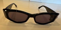 Epoke Polished Black Guilty Sunglass Black Lens